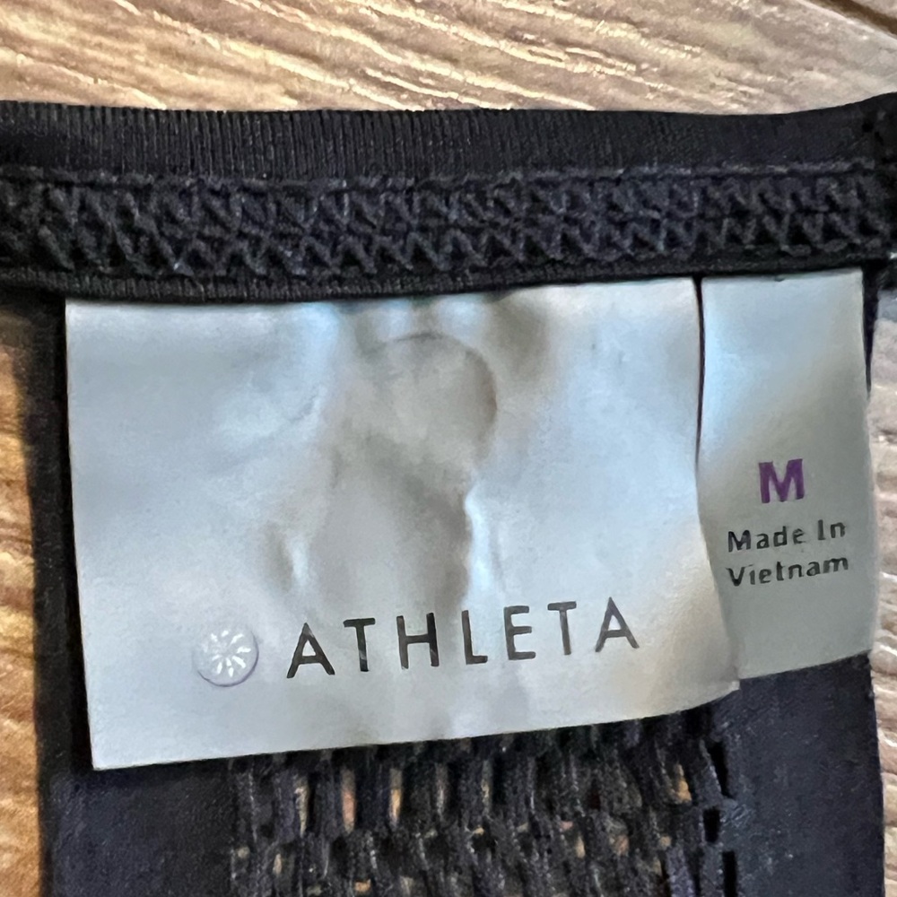 Athleta Black Women's Tank Top - Picture 2 of 3
